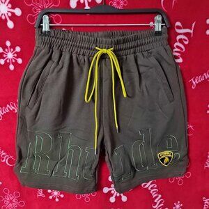 Rhude x Lamborghini Shorts Brown